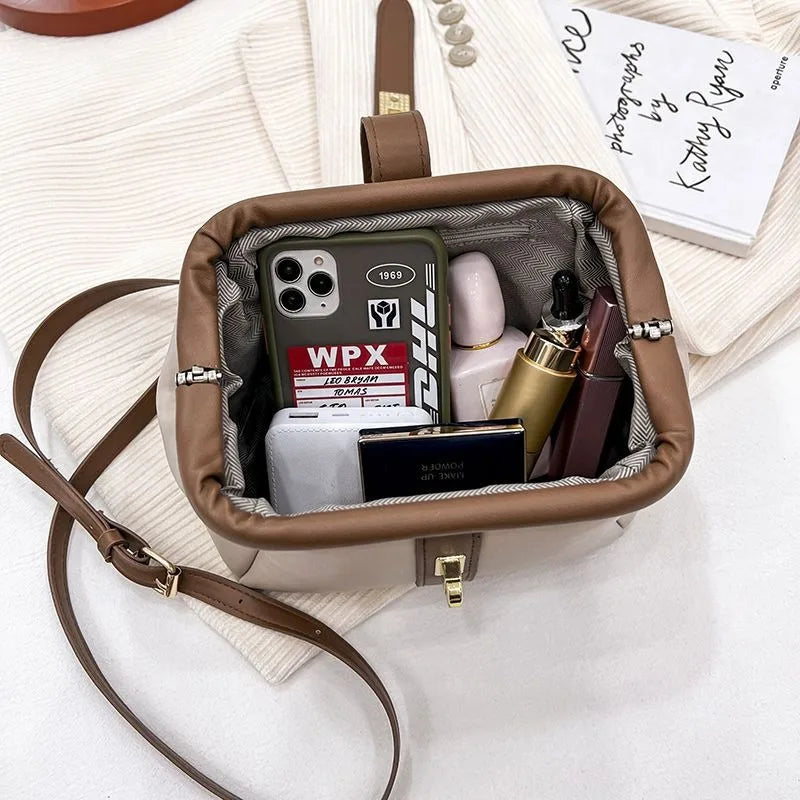 Soft PU Leather Crossbody Bag