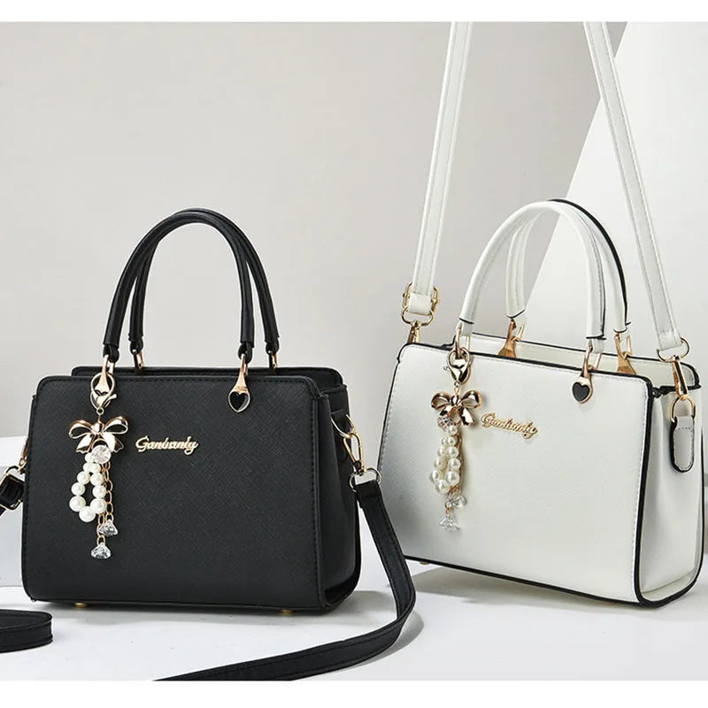 PU Bucket Pattern Crossbody Bag
