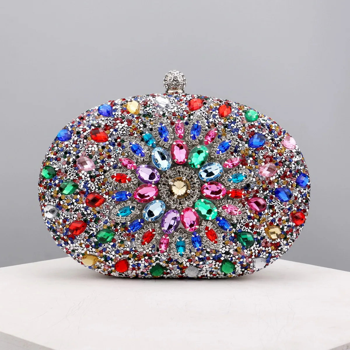 Rhinestone Diamond Evening Clutch