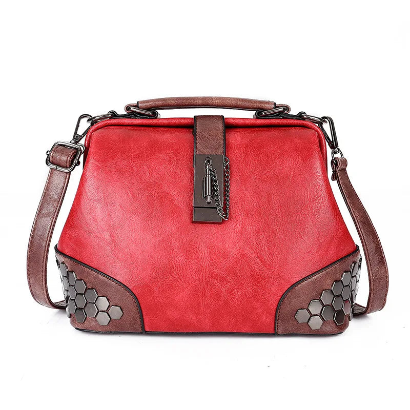 Vintage Leather Shoulder Bag