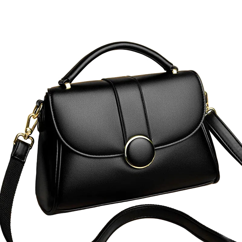 Women's Retro Crossbody Shoulder Bag – PU Leather, Multi-Pocket, Casual Style