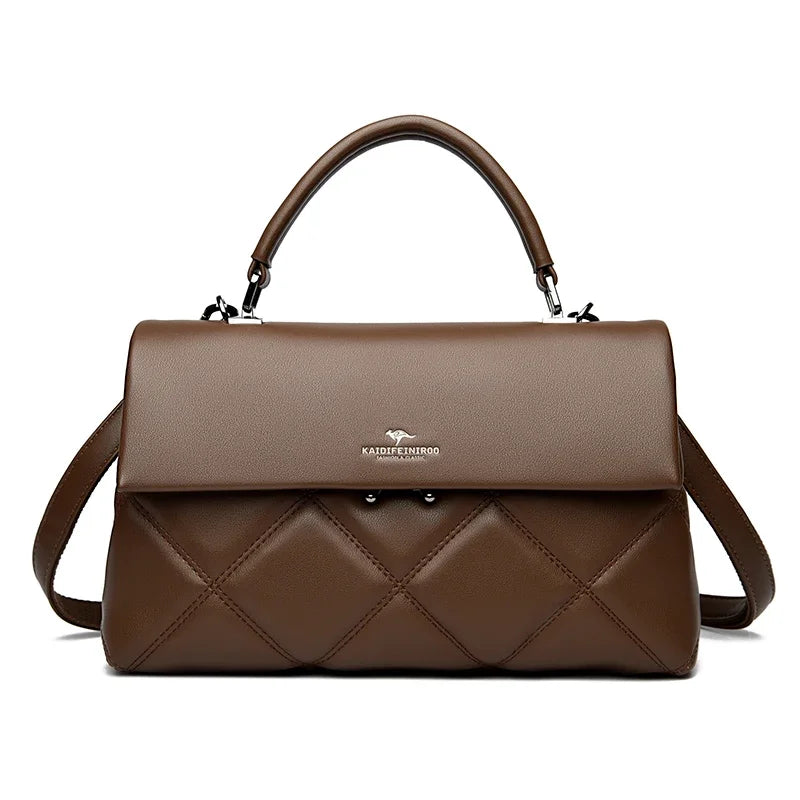 Soft Leather Crossbody Bag
