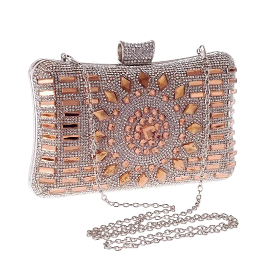 Rhinestone Diamond Clutch Bag