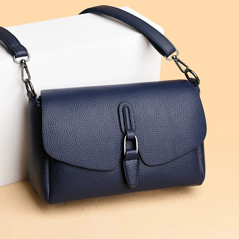 Soft Leather Luxury Crossbody Bag