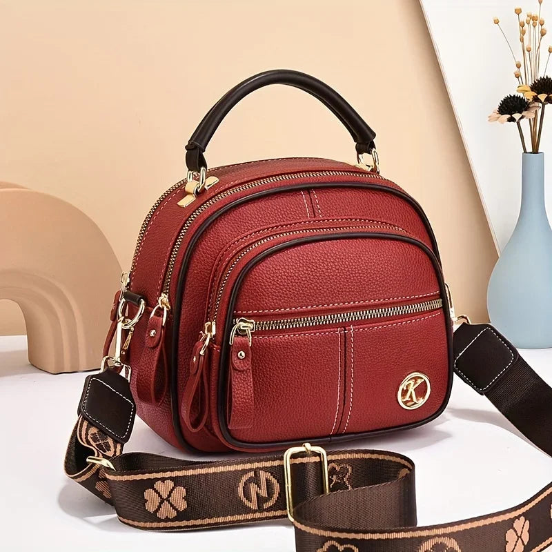 Flap PU Shoulder Bag