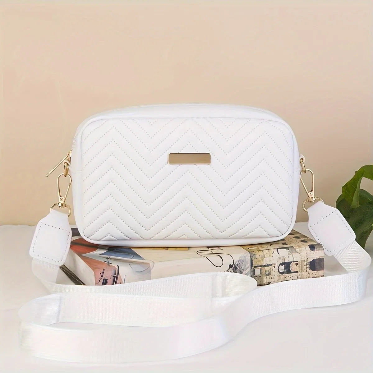 Quilted Mini Crossbody Wallet Bag