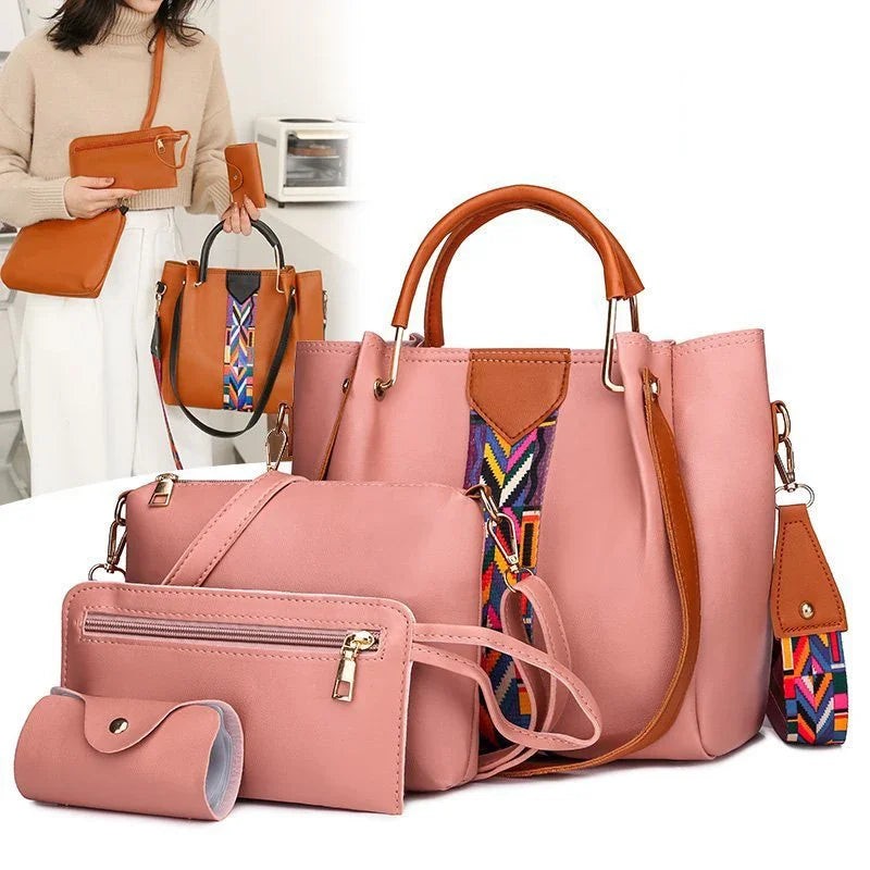 4-Piece Tote Bag Set
