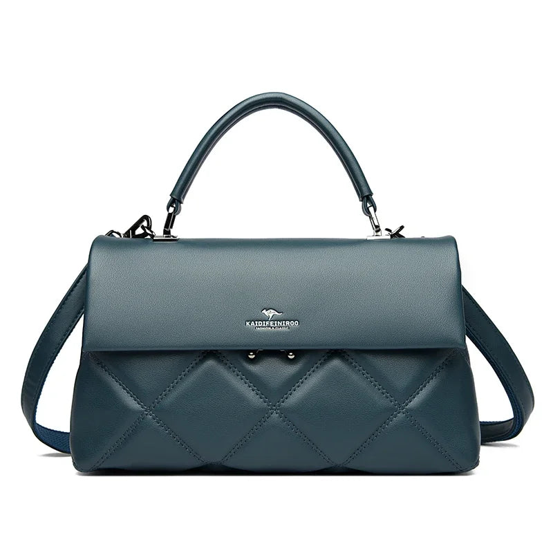 Soft Leather Crossbody Bag