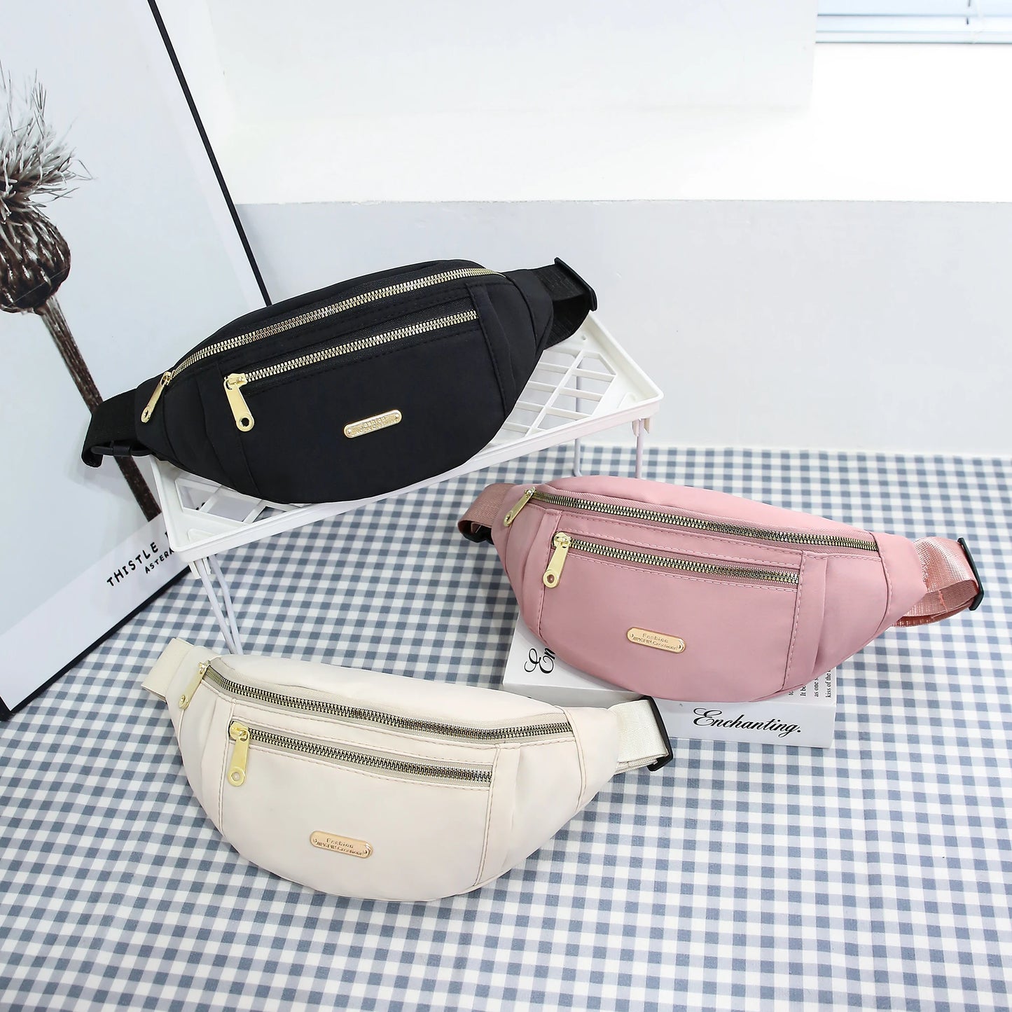 Multi-Layer Sports Waist Fanny Pack