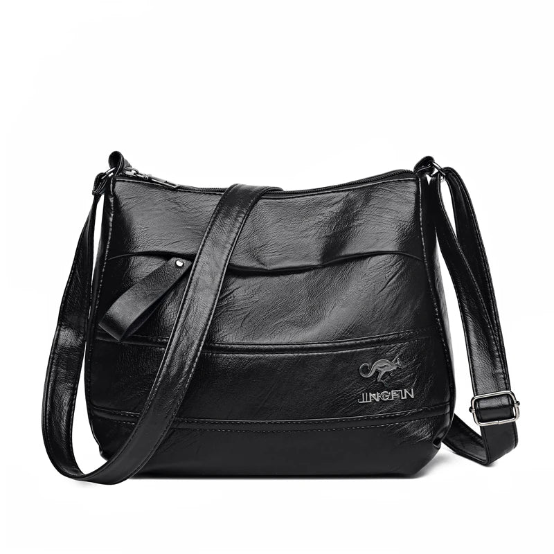 Sheepskin Tote Crossbody Bag