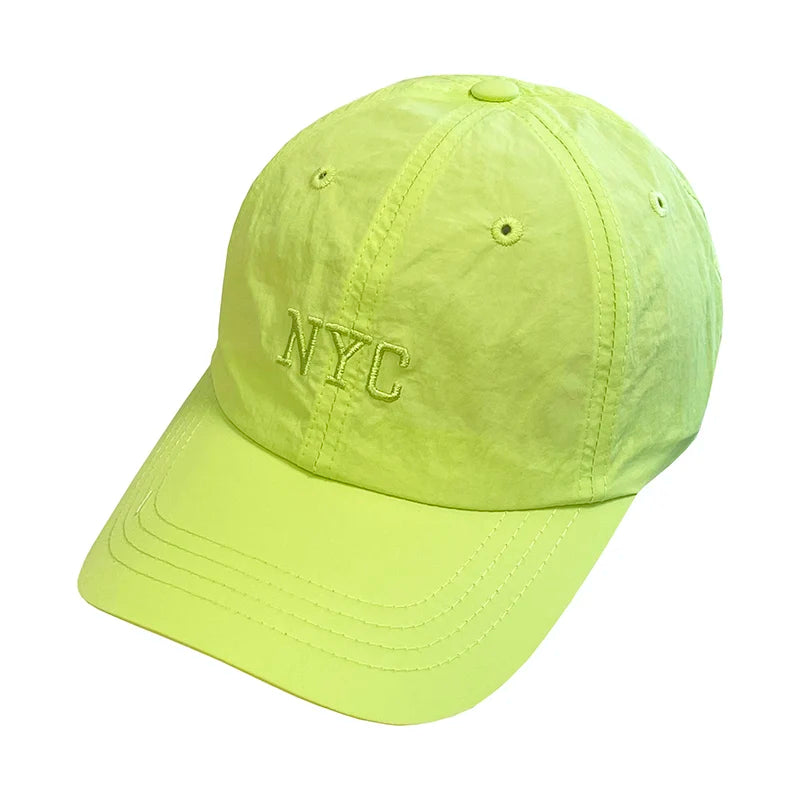Embroidered Quick-Dry Women Cap