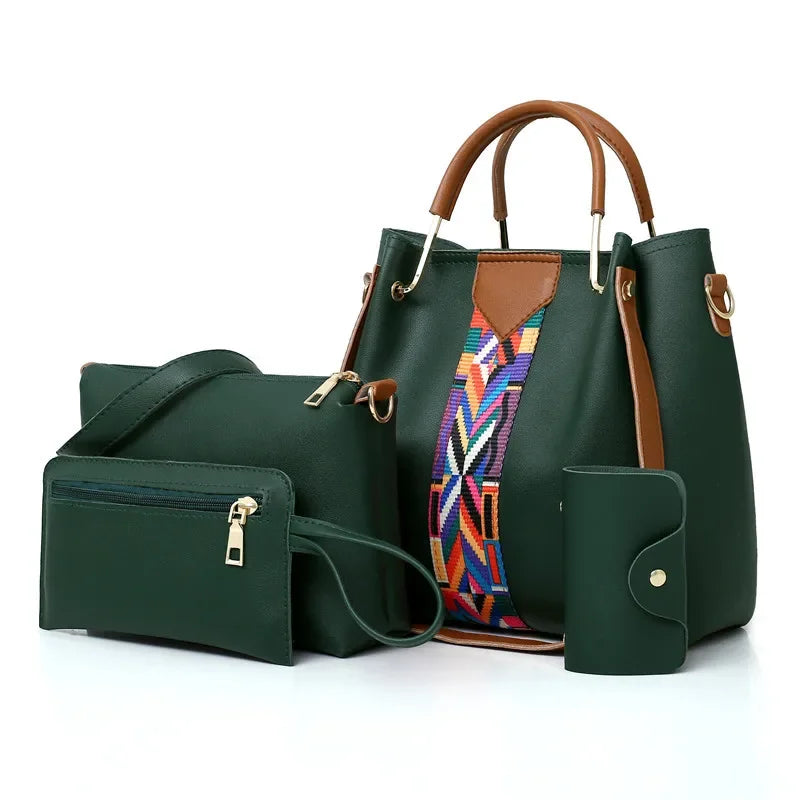 4-Piece Tote Bag Set