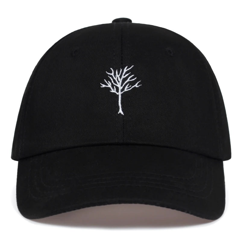Unisex Tattoo Tree Embroidery Baseball Cap