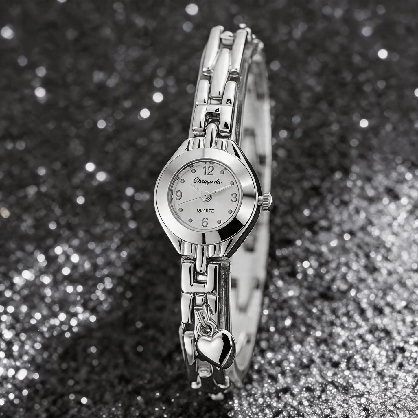 Women's Luxury Quartz Watch Stainless Steel Bracelet