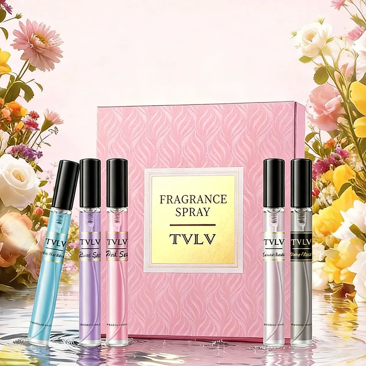 Body Fragrance Spray Gift Set 5 Scents 50ml