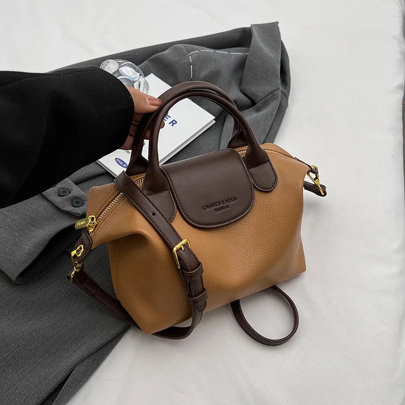 Women's Nylon Mini Tote Crossbody Handbag