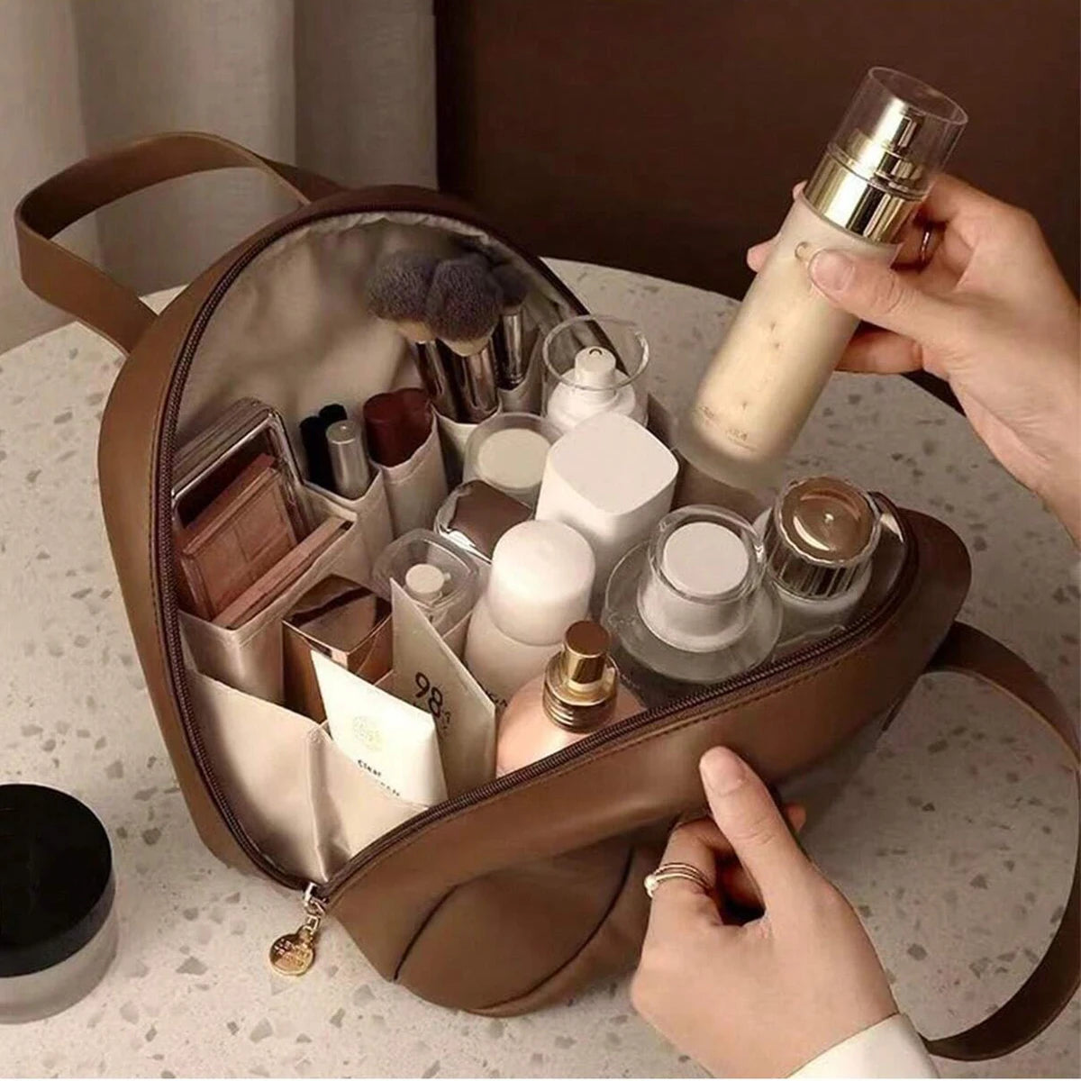 PU Cosmetic Travel Bag