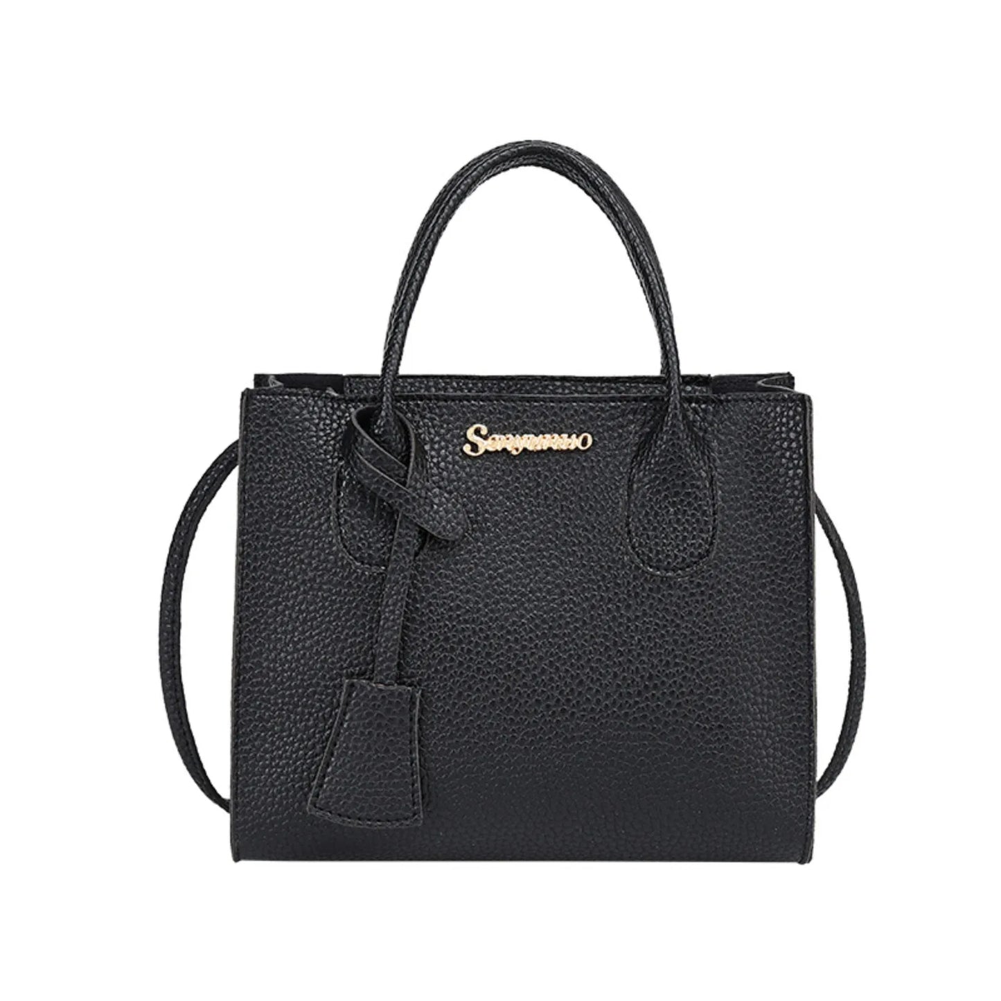 Women's PU Leather Tote Shoulder Bag