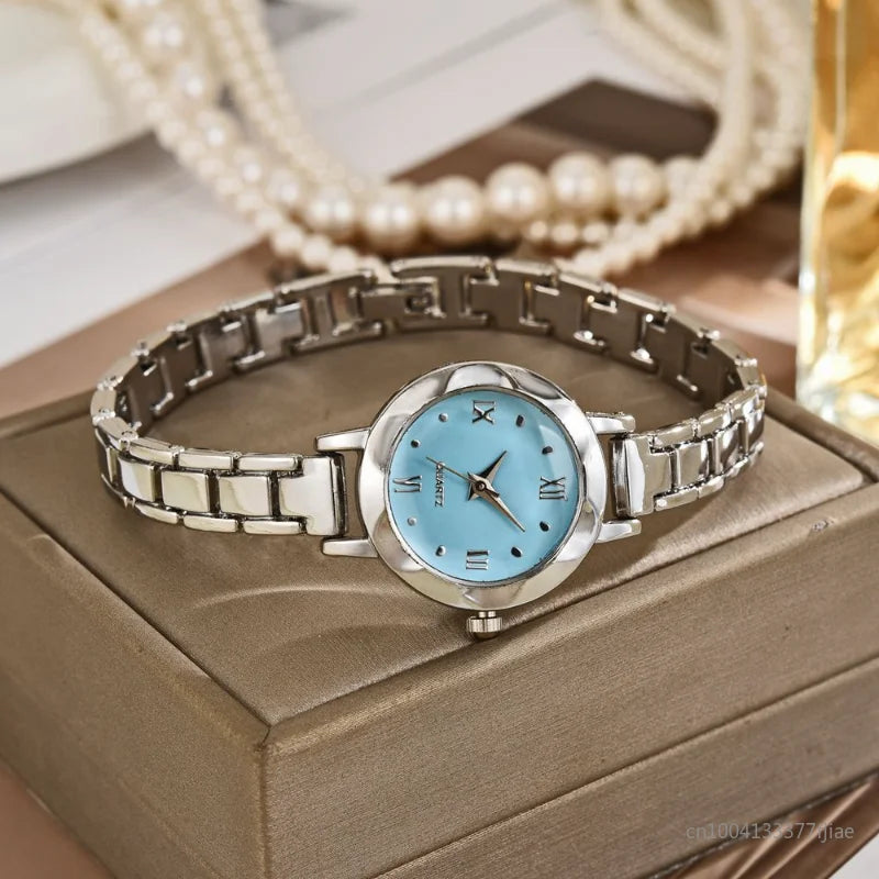 Gold Small Dial Quartz Watch