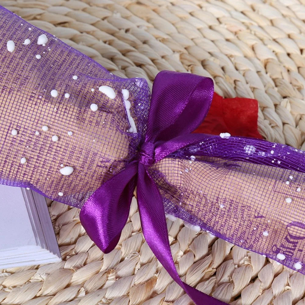 Rose Bouquet Gift Box Bow Decor Teacher