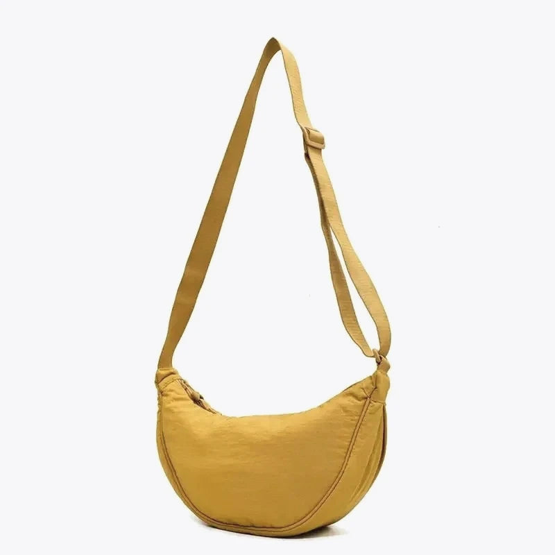 Nylon Hobo Shoulder Bag