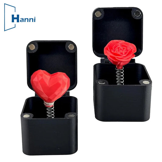 3D Surprise Pop Up Rose Gift Box