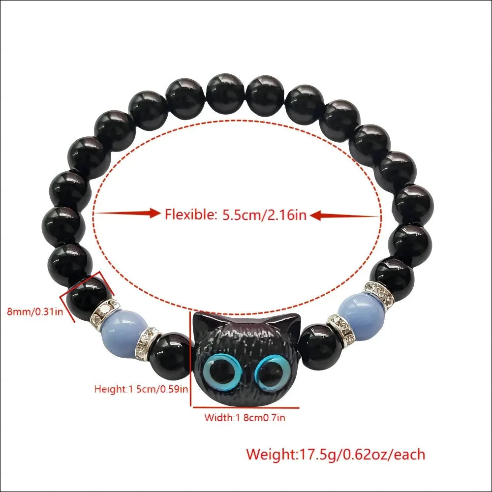 Luminous Cat Couple Bracelets