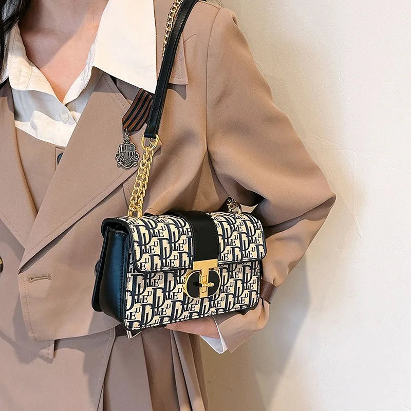 French Chain Crossbody Bag