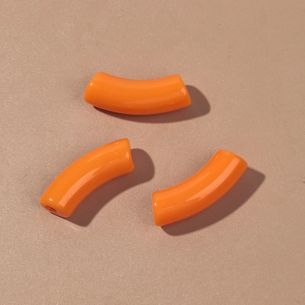 Acrylic Bamboo Tube Bead Set