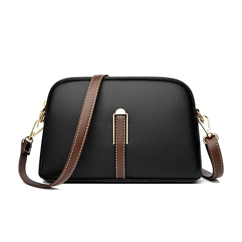 Women's Cowhide Flap Luxury Crossbody Bag