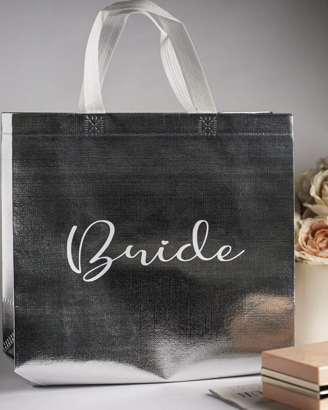 Custom Bridesmaid Tote Bag Wedding Gift
