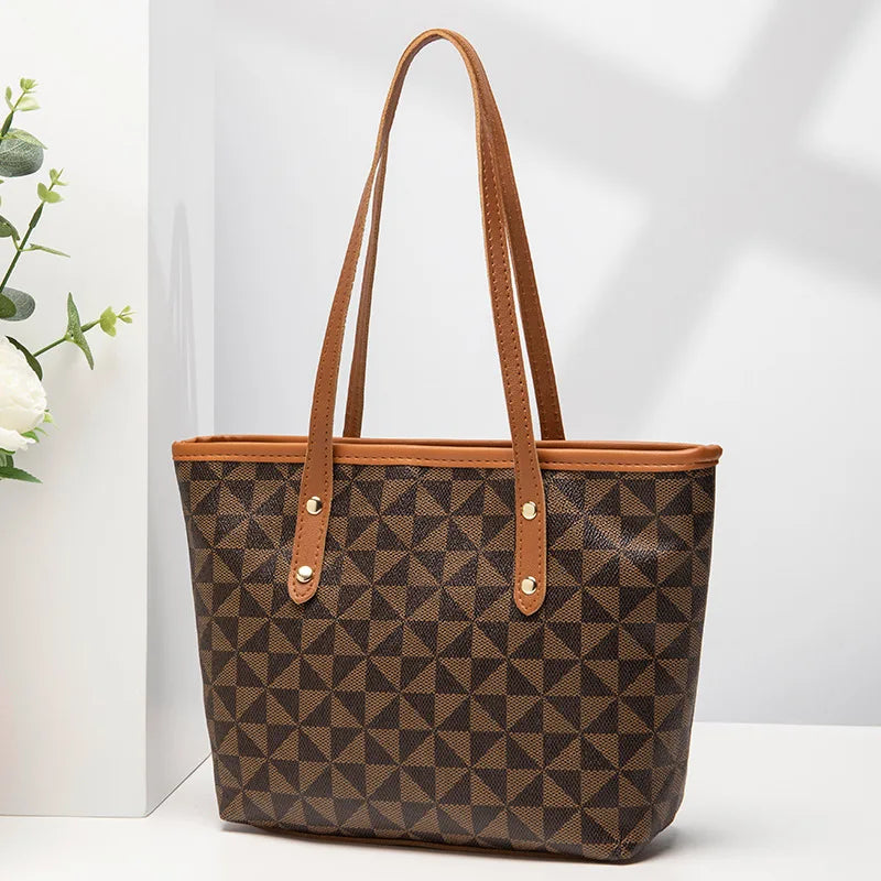 Embossed Floral Bucket Bag