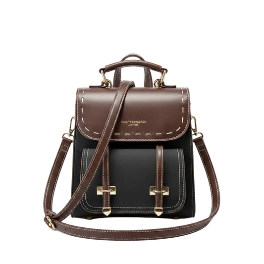 Leather Tassel Backpack