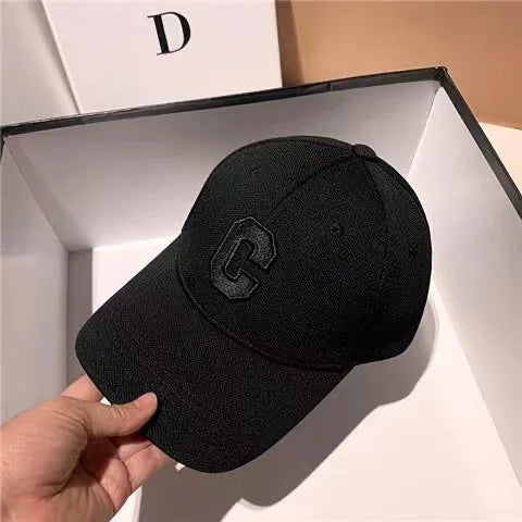 Letter Embroidered Baseball Cap