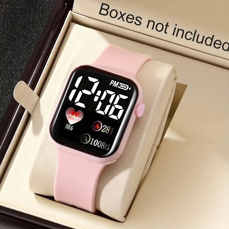 LED Electronic Watch & Jewelry Set