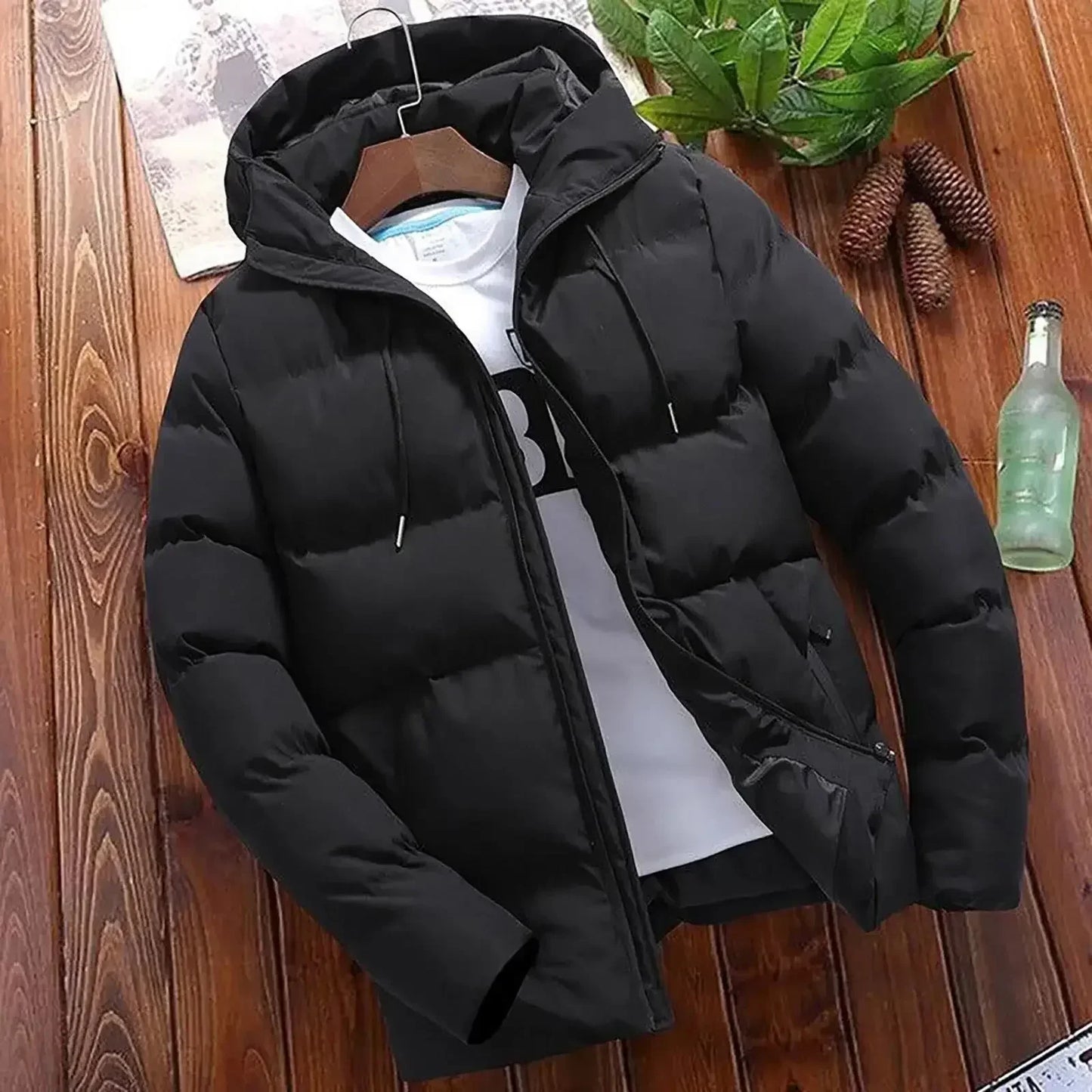 Thick Hooded Men Puffer Jacket