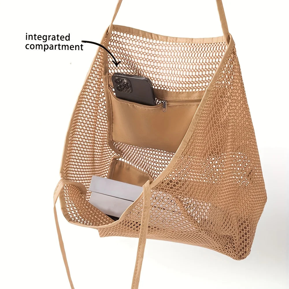 Women's Large Capacity Beach Tote Bag