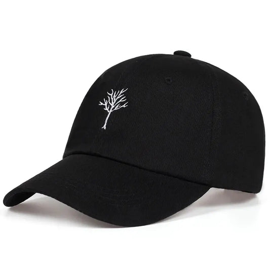 Unisex Tattoo Tree Embroidery Baseball Cap