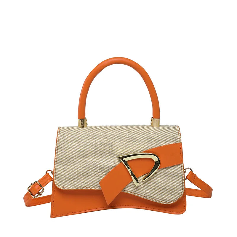 Square Bag Bicolor Crossbody
