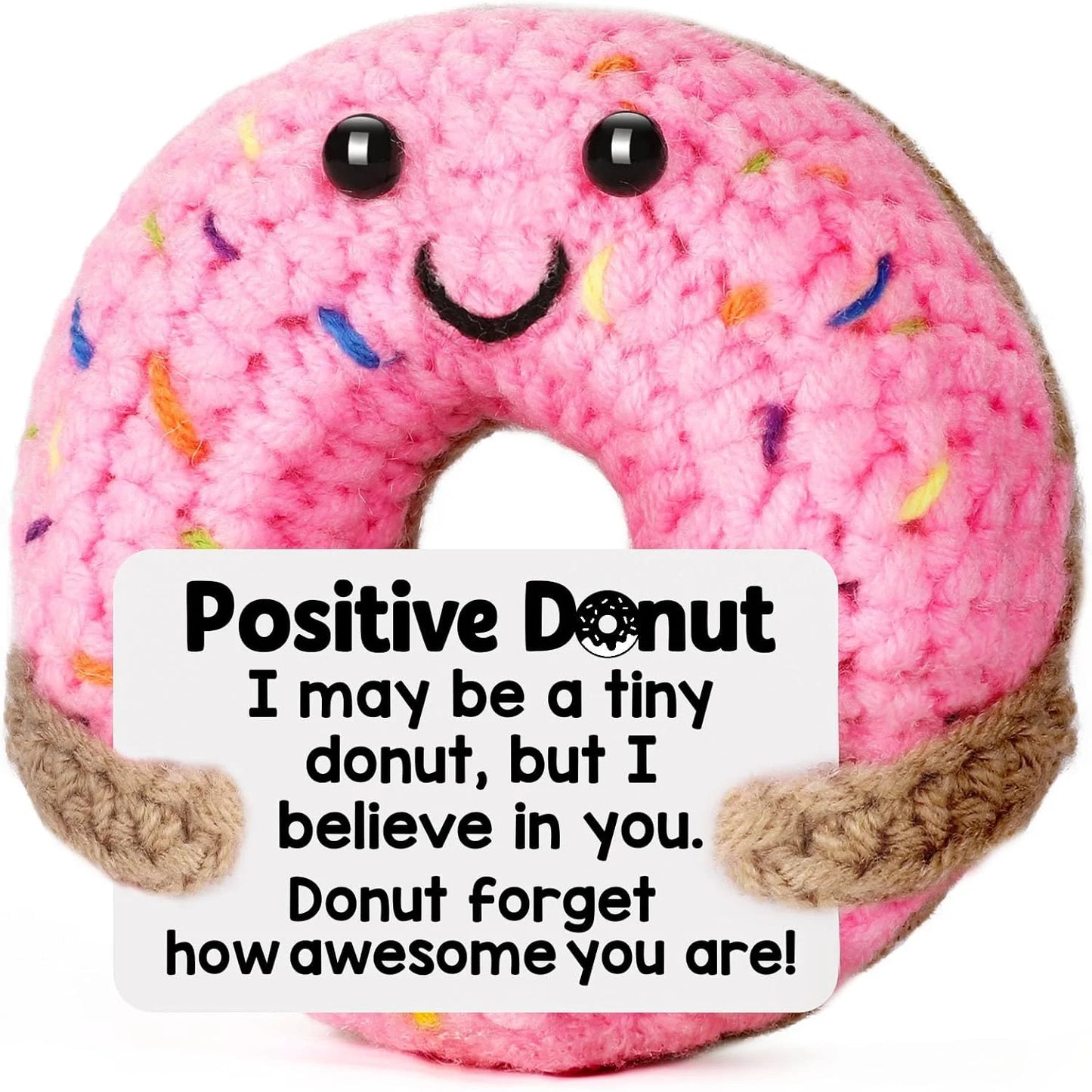 Crochet Donut Positive Gift Girls Birthday