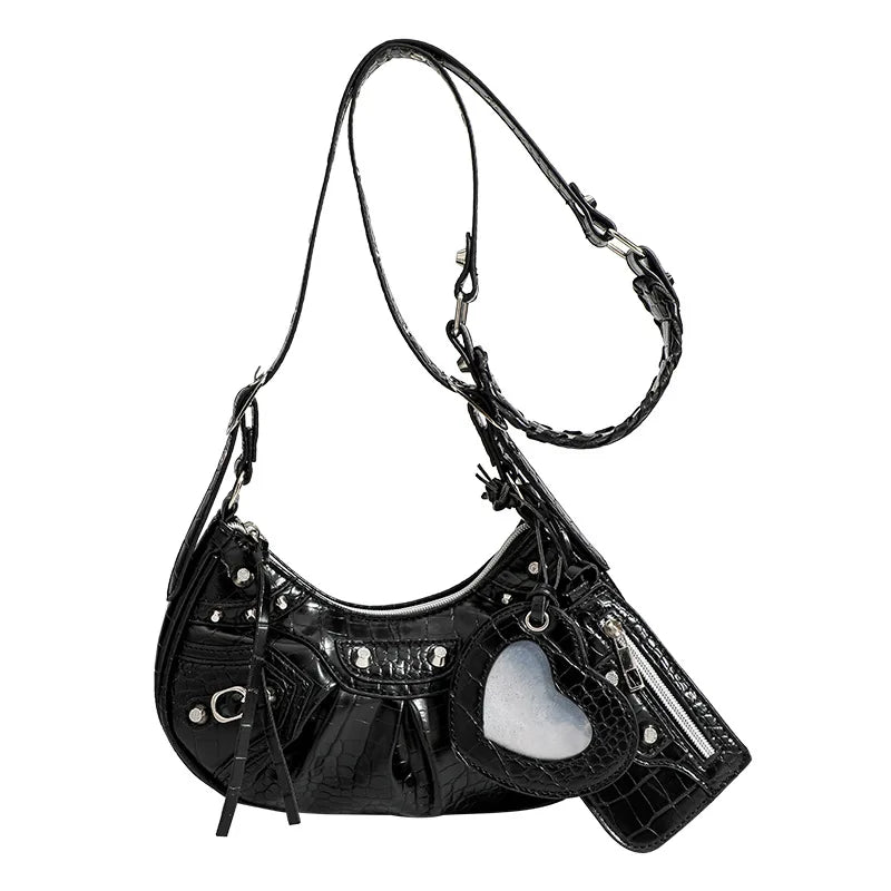 Retro Underarm Crossbody Bag