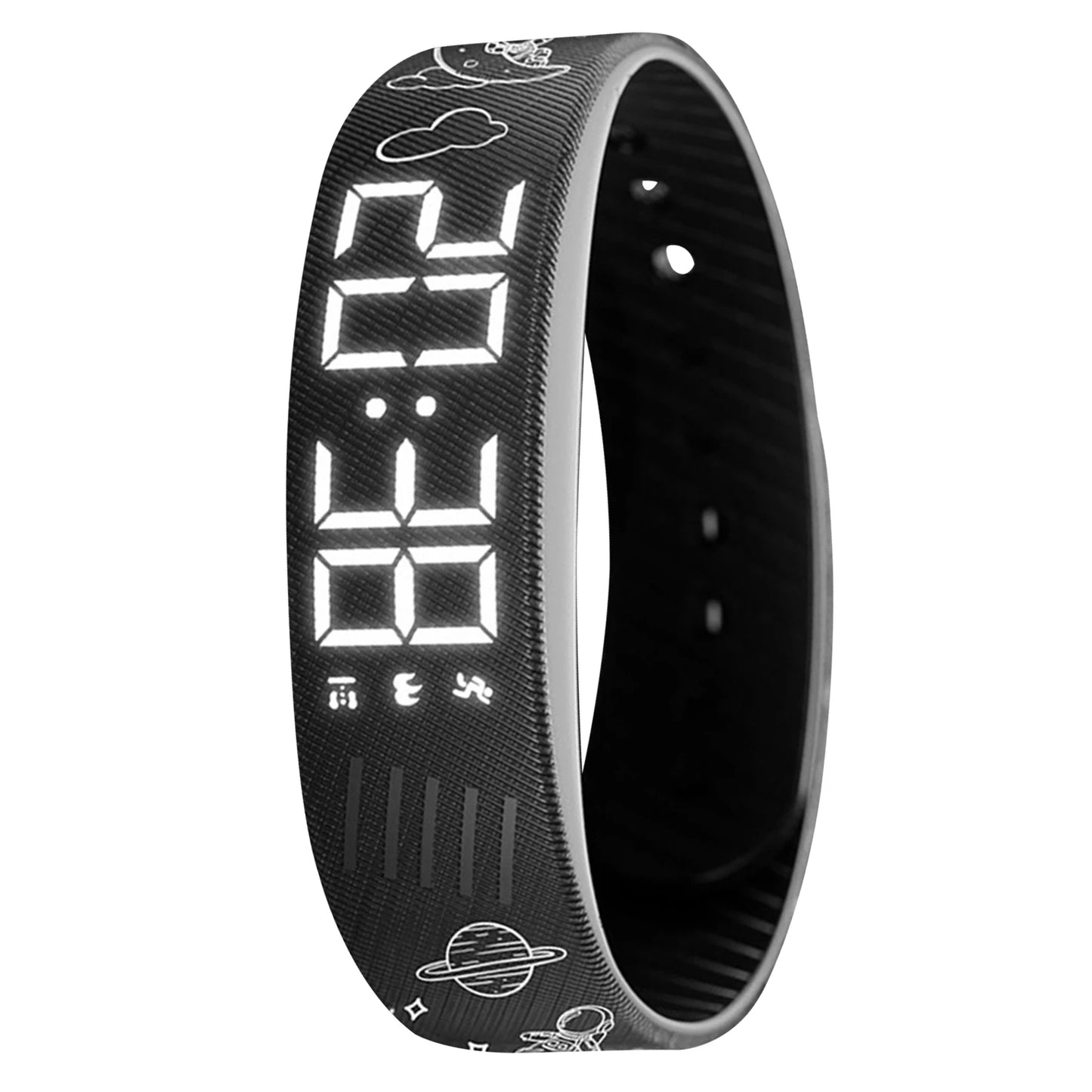 Vibrating Alarm Watch with Pedometer