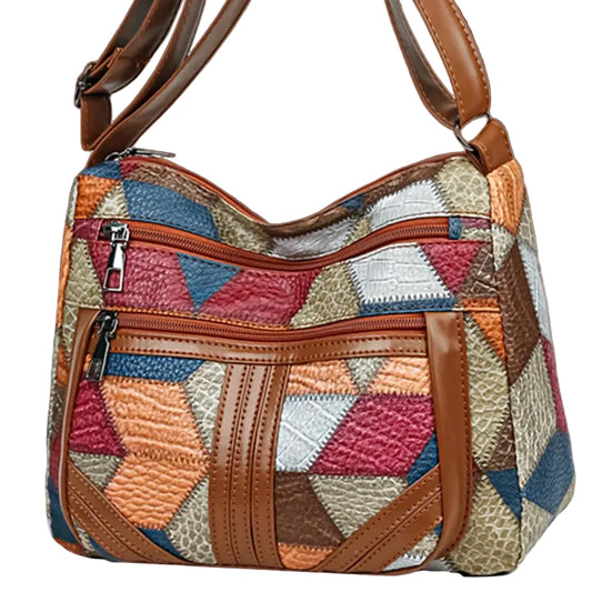 Geometric Colorful Crossbody Bag