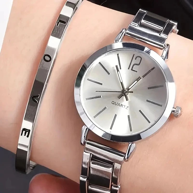 Women's Diamond Rhinestone Quartz Watch