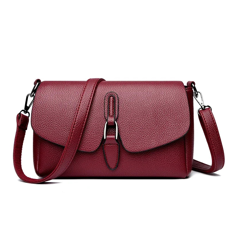 Soft Leather Luxury Crossbody Bag