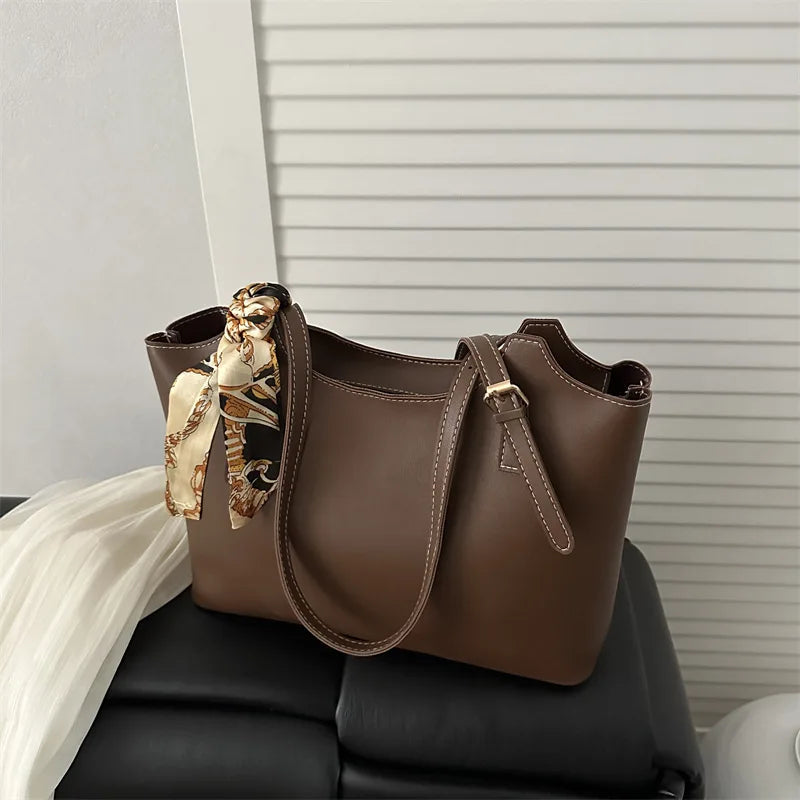 Retro Large Casual Tote Bag