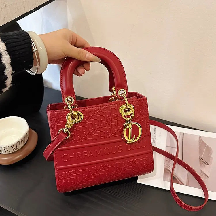 Classic Leather Shoulder Bag
