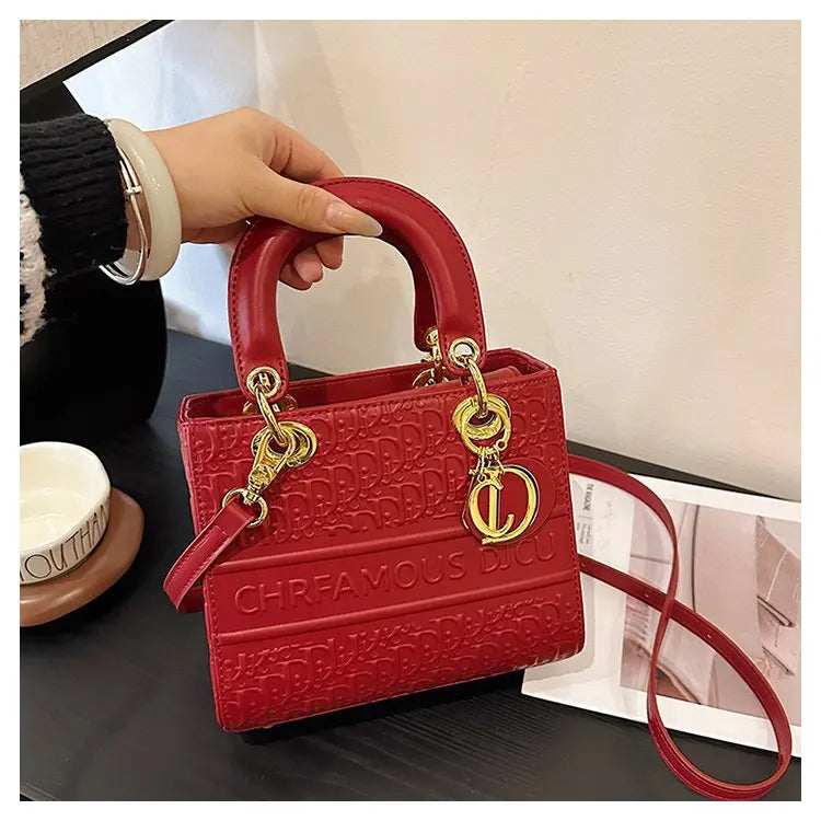 Classic Leather Shoulder Bag