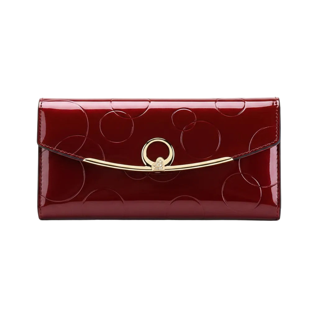 RFID Leather Women Wallet
