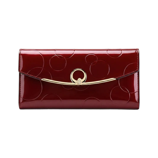RFID Leather Women Wallet